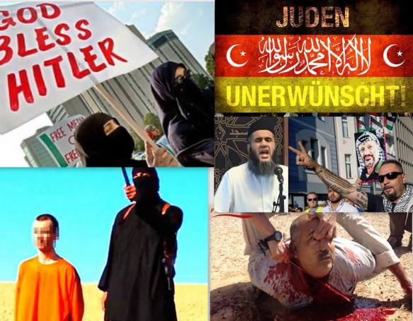 islam frieden collage